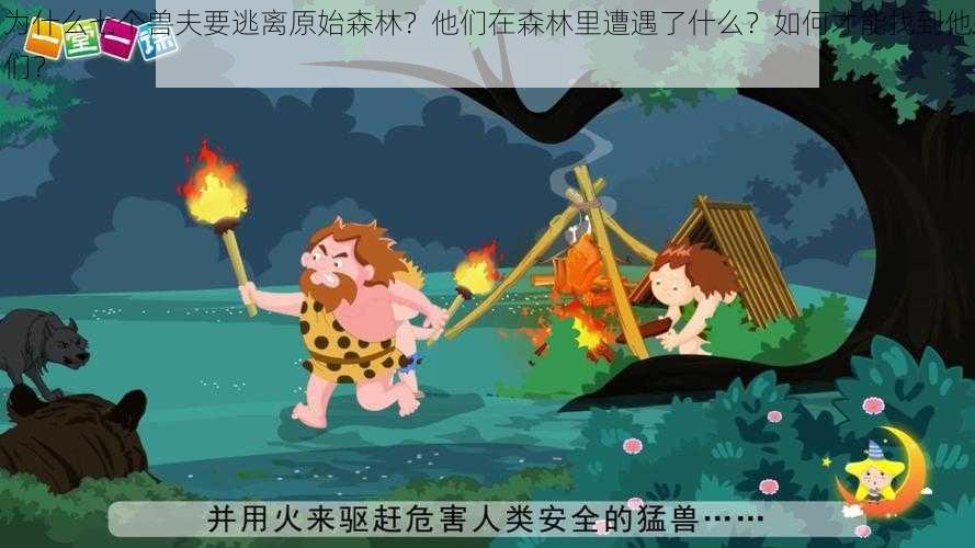 为什么七个兽夫要逃离原始森林?他们在森林里遭遇了什么?如何才能找到他们?